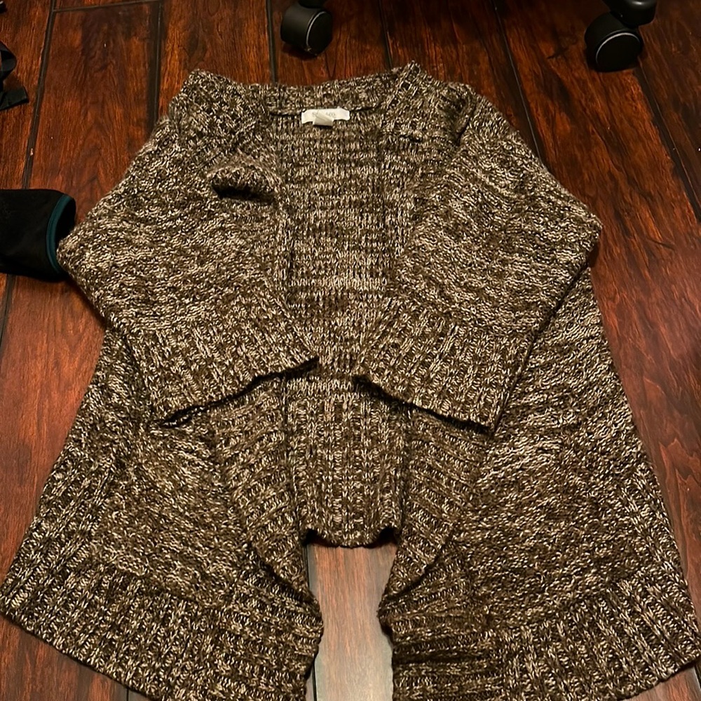 Cute Dark Brown Winter Shawl